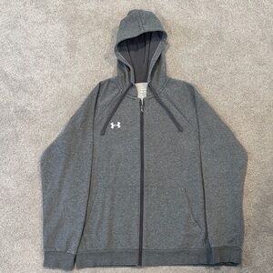 Under Armour Charcoal Full-Zip Hoodie